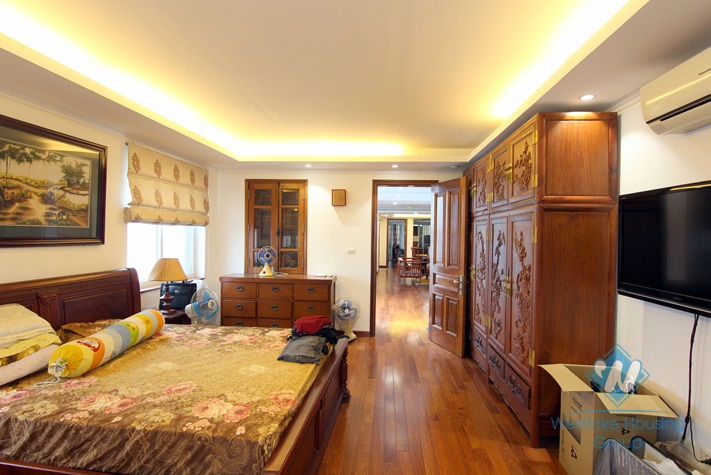 Large size two bedrooms apartment for rent in Trich Sai street, Tay Ho district, Ha Noi